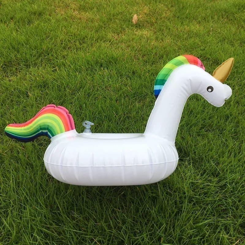 Flotador Unicornio Inflable Piscina Para Bebe 60cm-3