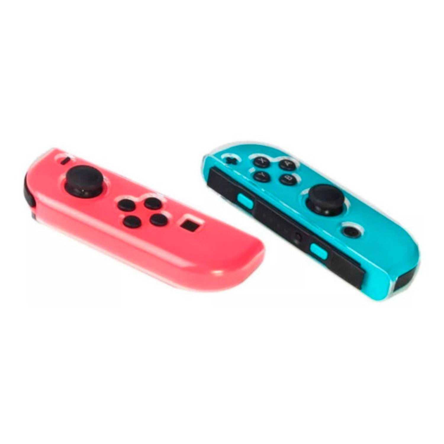 Kit 2 En 1 Protector N Switch Funda Joy Con Thumbs-2