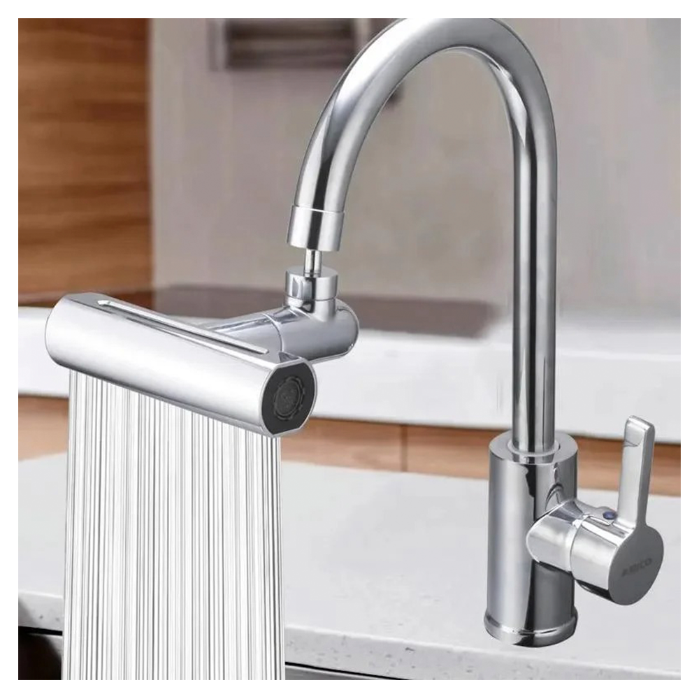 Adaptador Llave Lavaplatos 3 Modos 720 Aireador GiratorioAdaptador Llave Lavaplatos 3 Modos 720 Ai-2