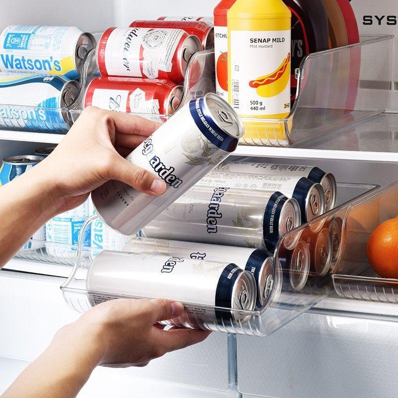 Organizador De Refrigerador Latas Dispensador De L-5