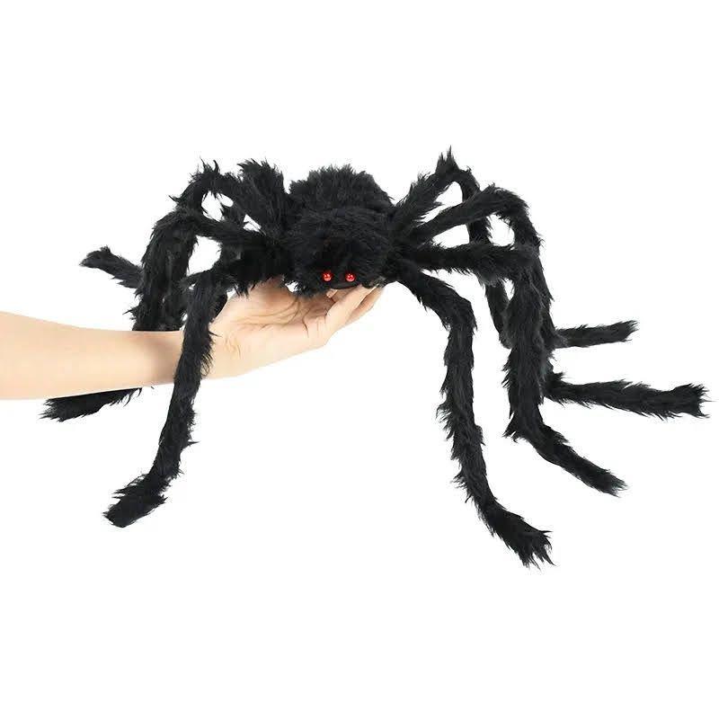 Araña Grande Decoracion Fiesta Halloween Pack X3-1