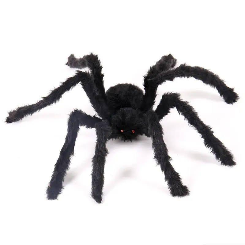Araña Grande Decoracion Fiesta Halloween Pack X3-7