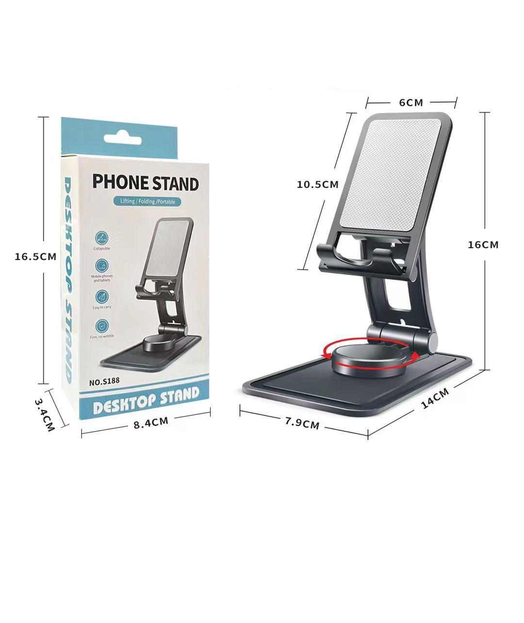 Soporte Base Porta Celular Para iPad Tablet Escritorio 360-4