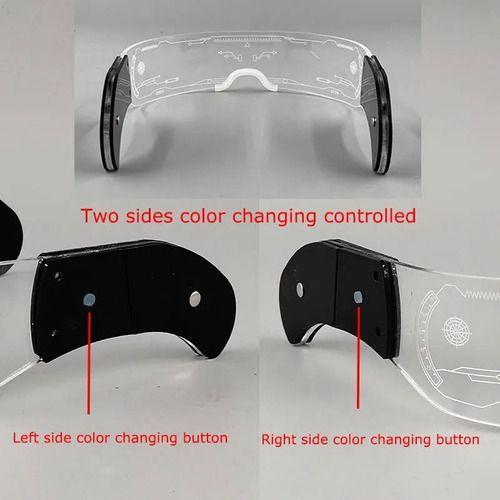 Lentes Para Fiesta Luz Led Cosplay Gafas Luminosa -0