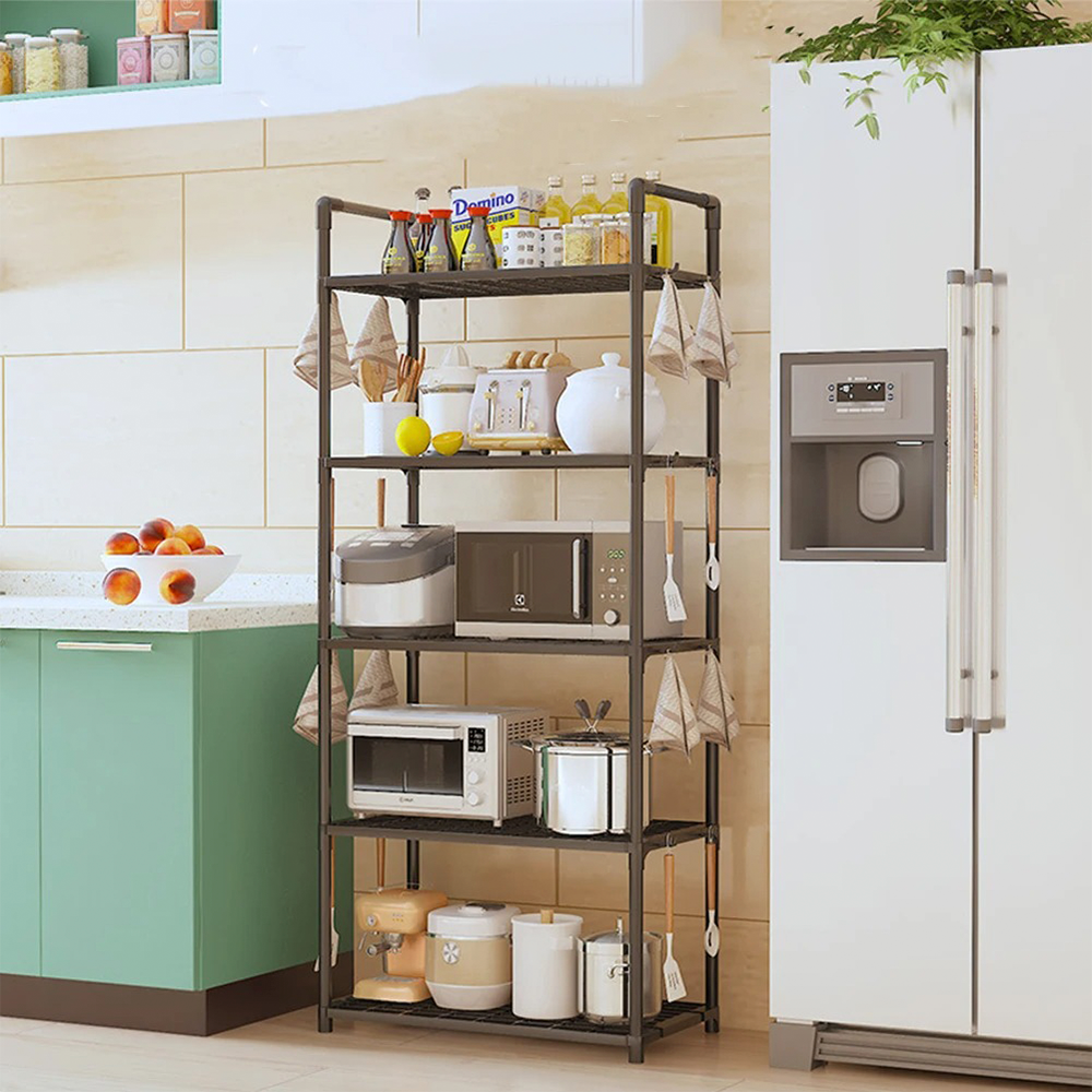 Rack Organizador 5 Repisas Resistente Para Cocina Hogar-2