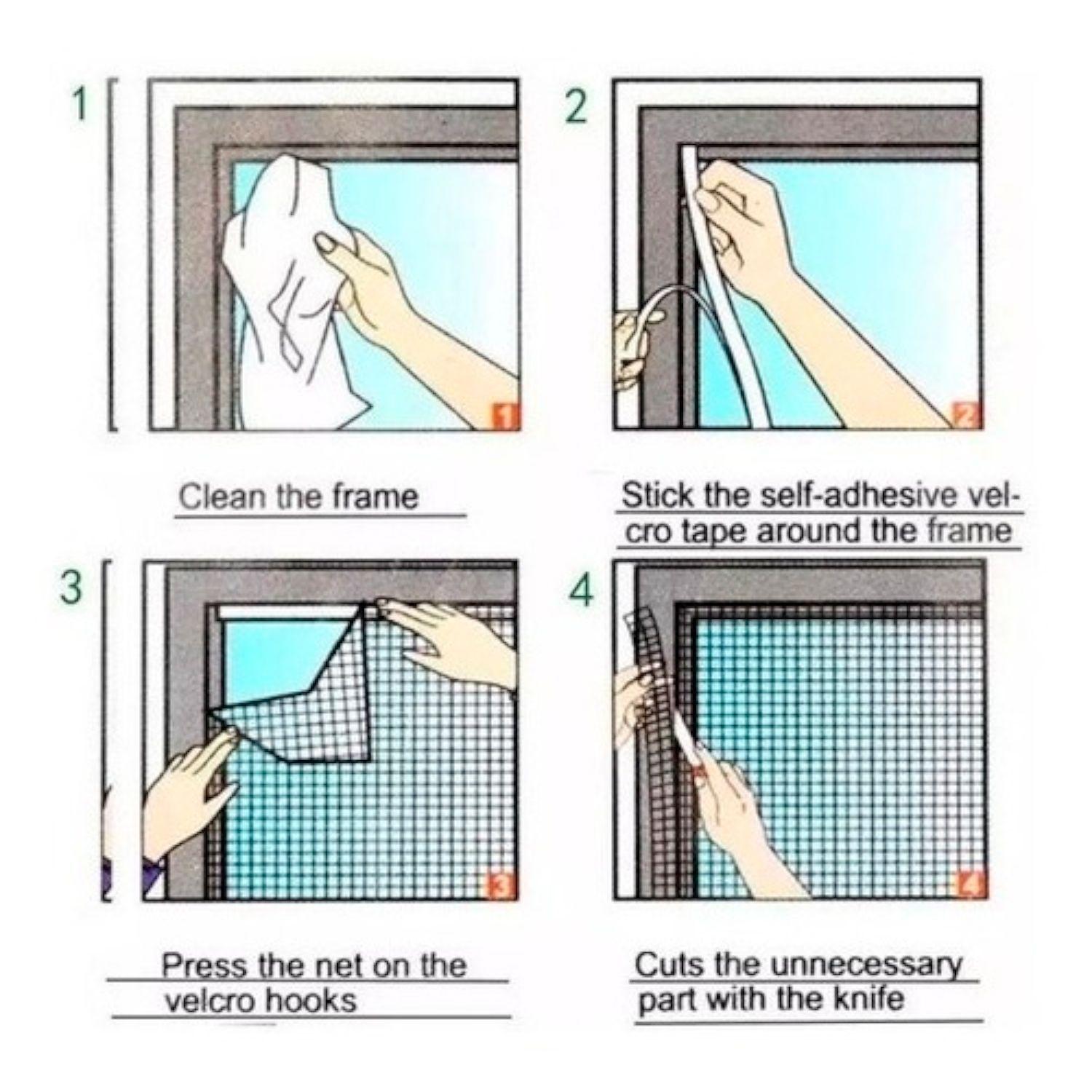 Malla Anti Mosquitos Ventana 130 x 150-4
