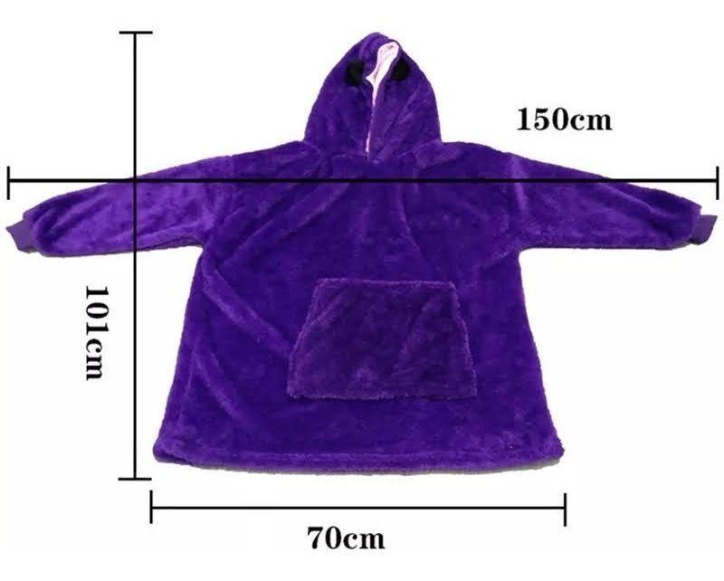 Peluche Poleron Con Capucha Para Niño Poleron Pets-7
