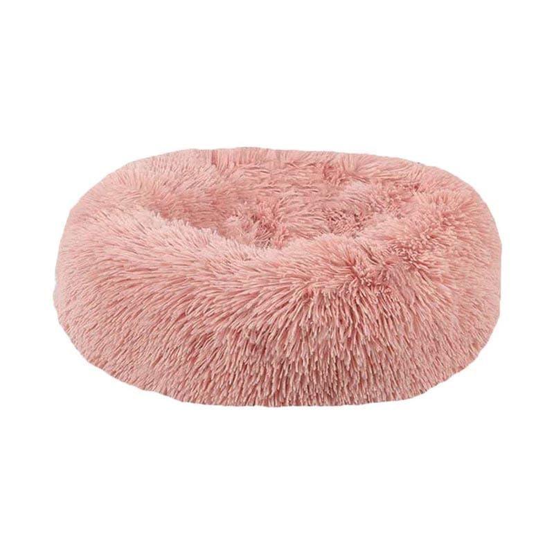 Cama Para Mascotas Perro Gato Antiestrés Felpa Talla M 50cm-1