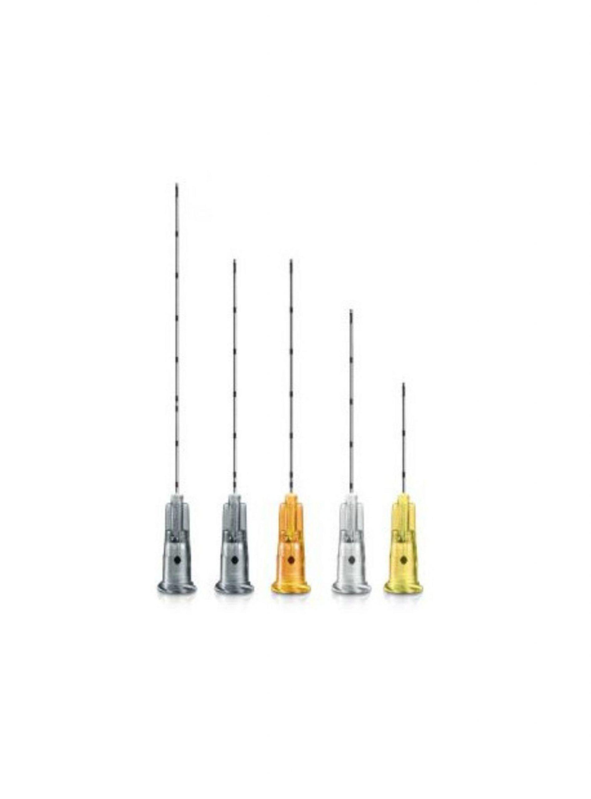 10 Cánula 22g X 50mm Microcánulas Flexibles Para Relleno-0