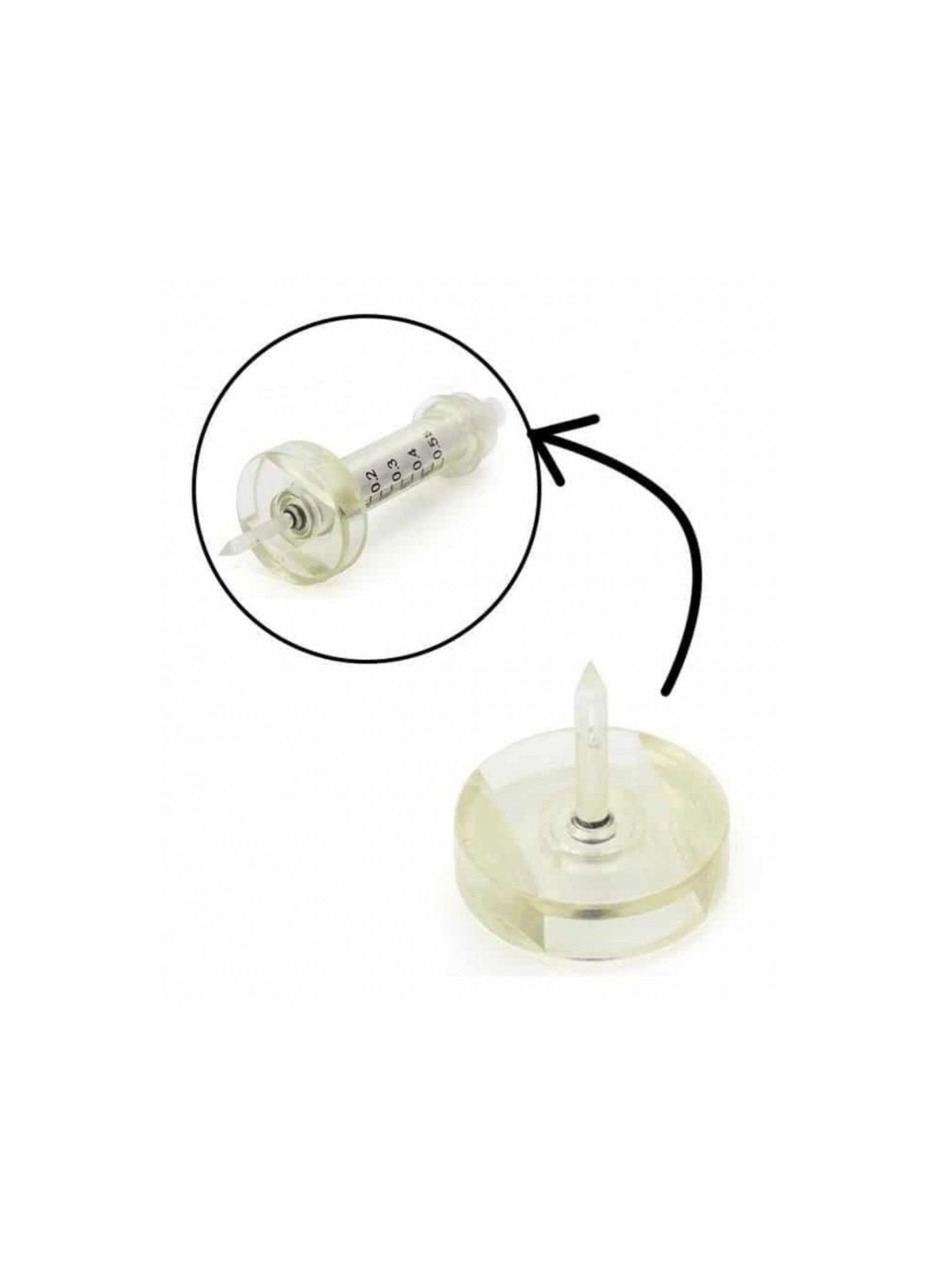 Aguja Conector Para Jeringa Hyaluronpen 0.5 mm-2