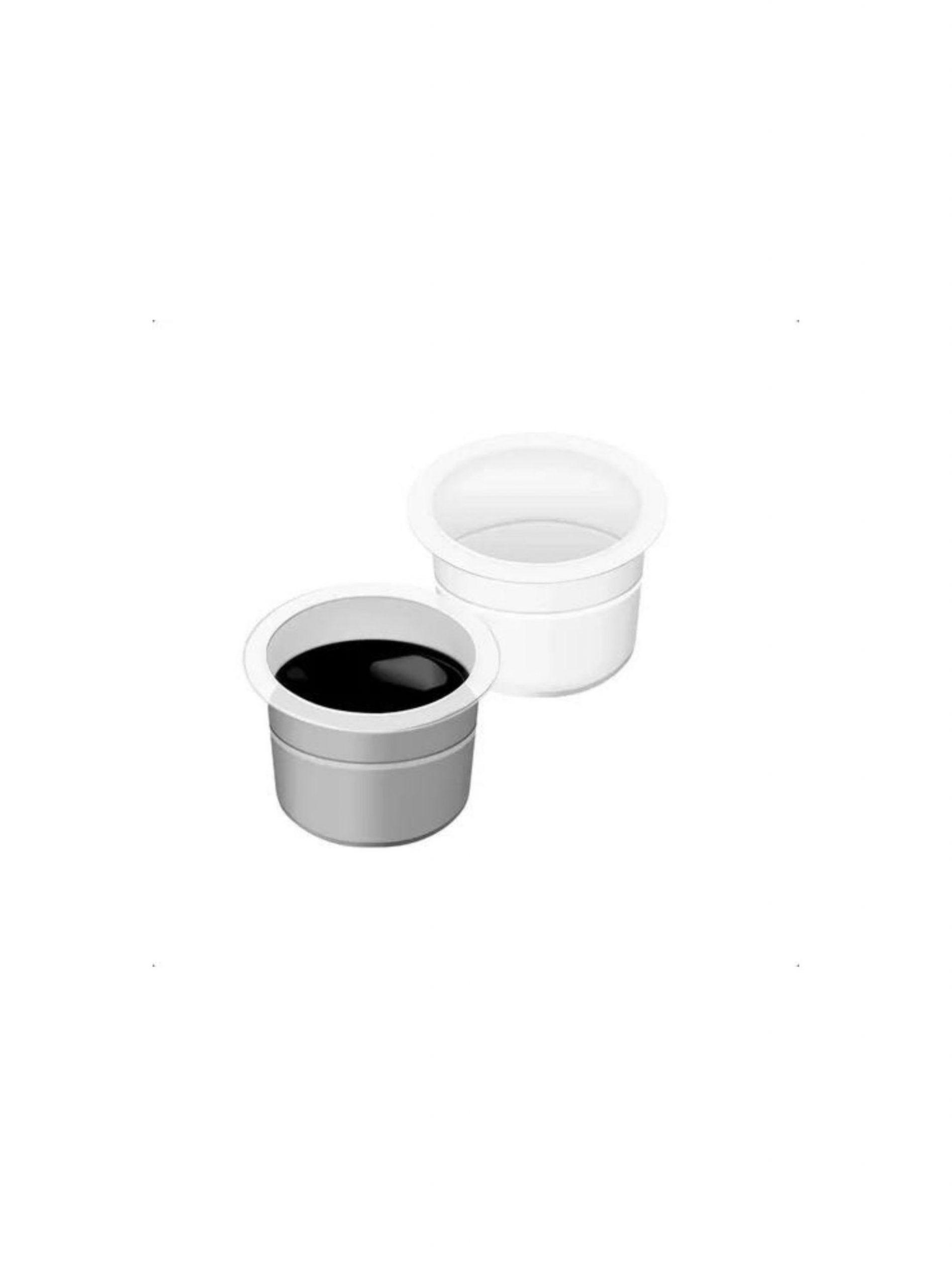 Pack 100 Pocillos Para Tinta De Tatuaje o Microblading-1