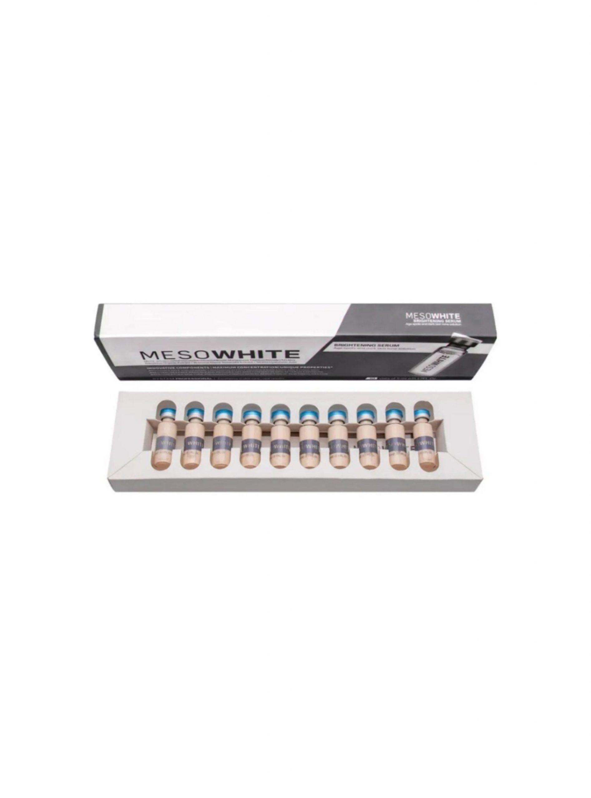 BB Glow - Pack 10 Vial Pigmento Mesowhite Original Dermapen-2