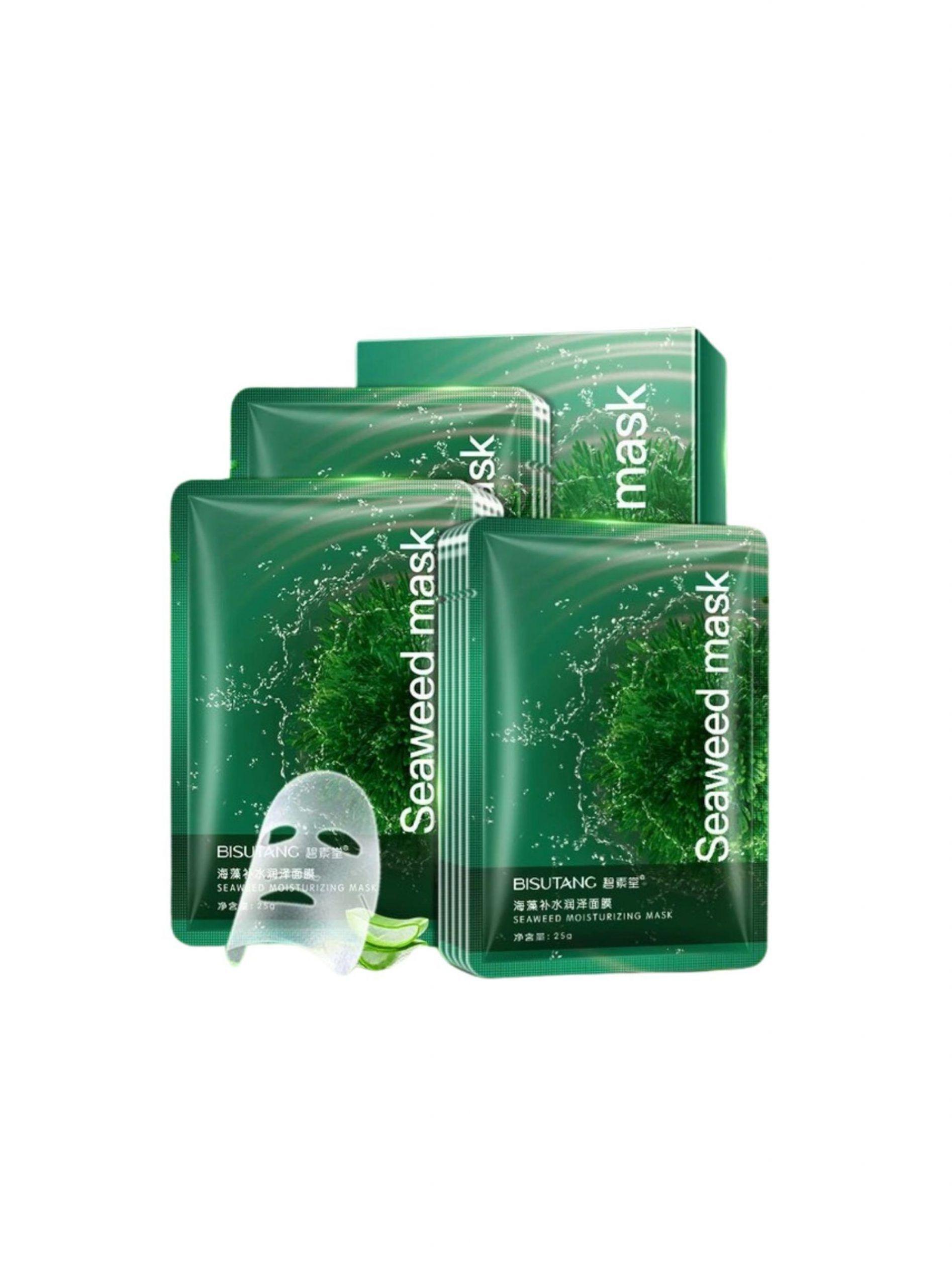 Pack 10 Mascarillas Facial Algas Hidratante Post Dermapen
-2