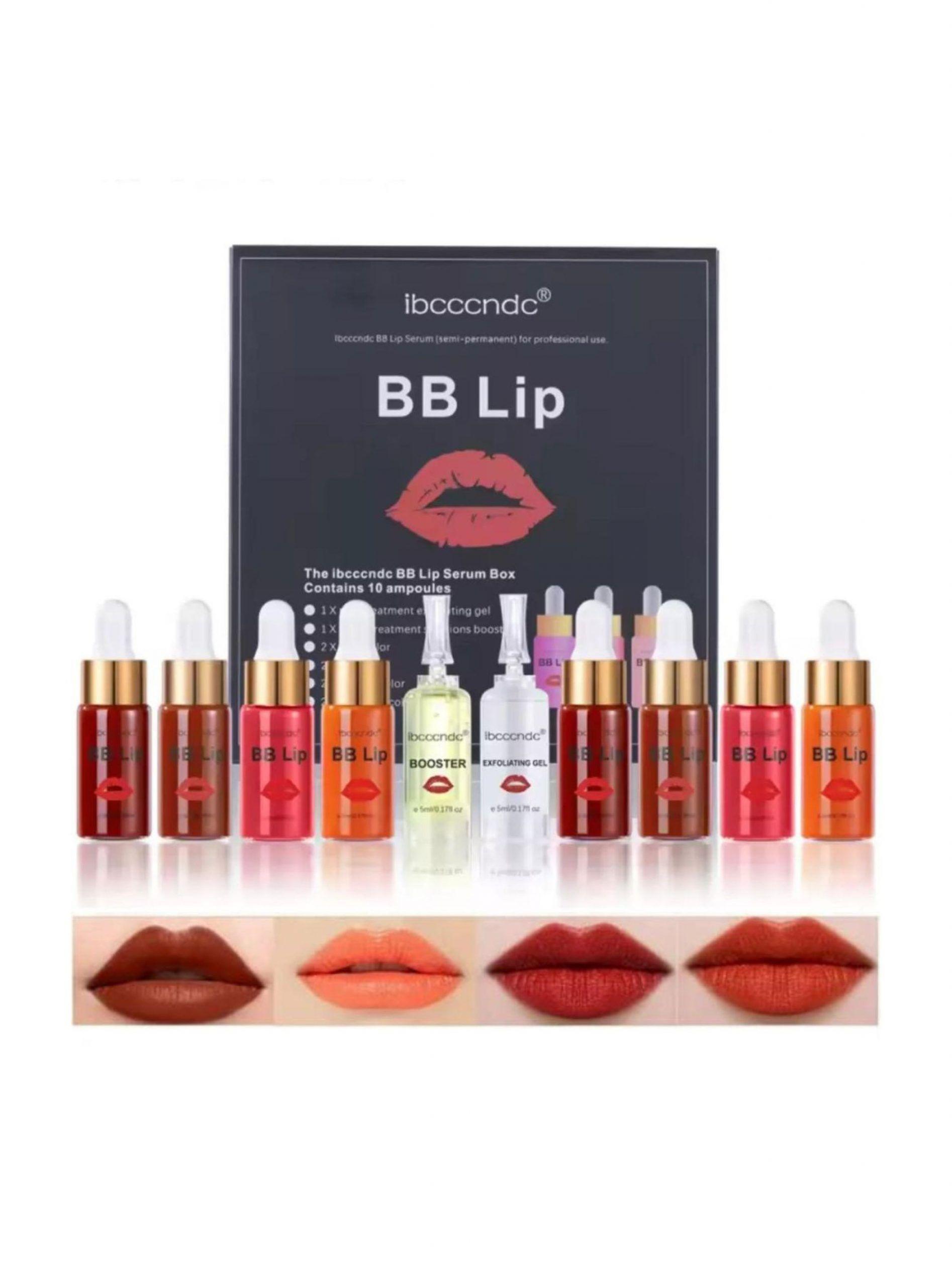 BB Lips Kit Pigmentos Tonos Variados para Labios Dermapen-4