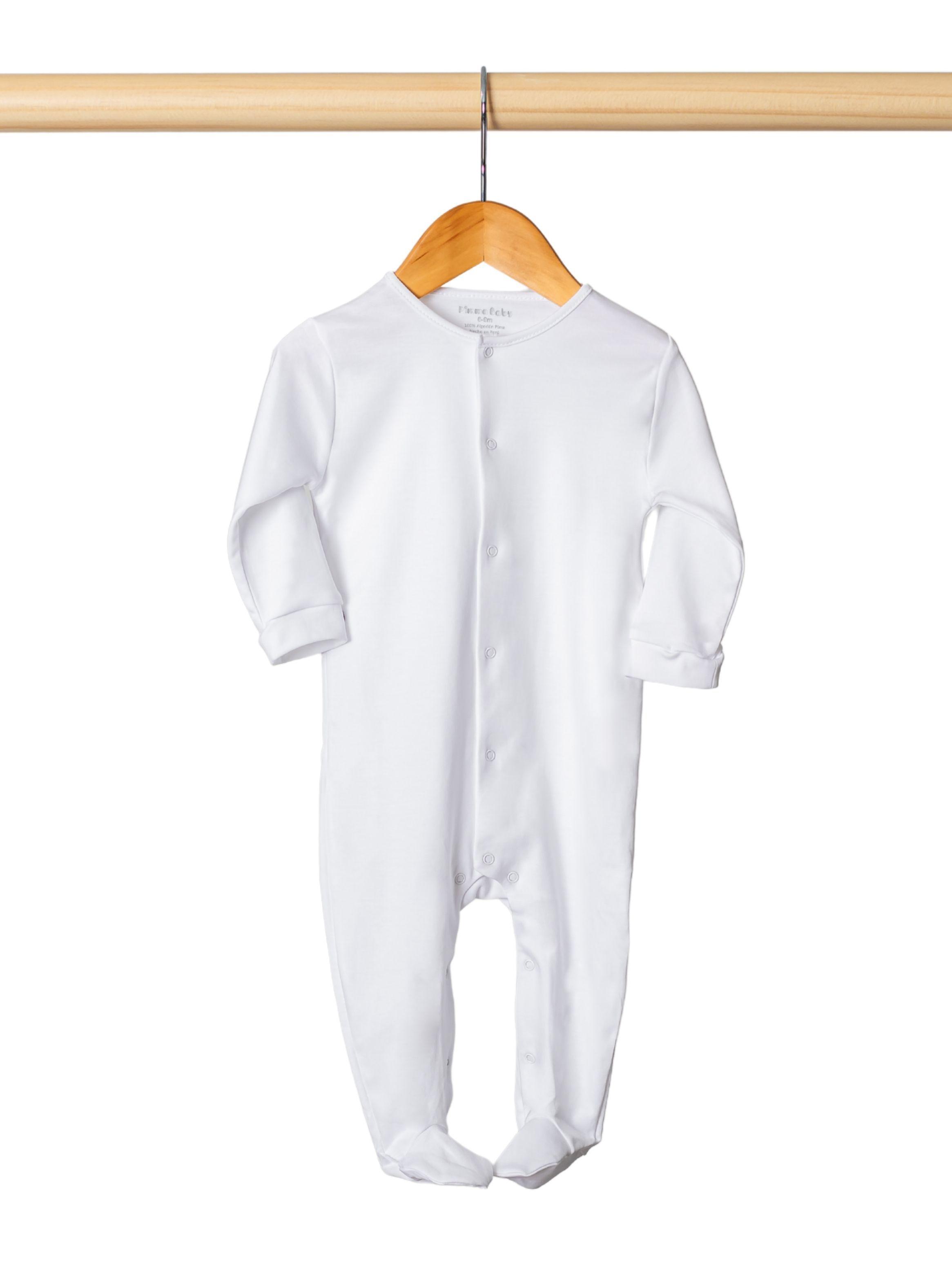 Pijama Osito Unisex Liso Algodón Pima Peruano-0