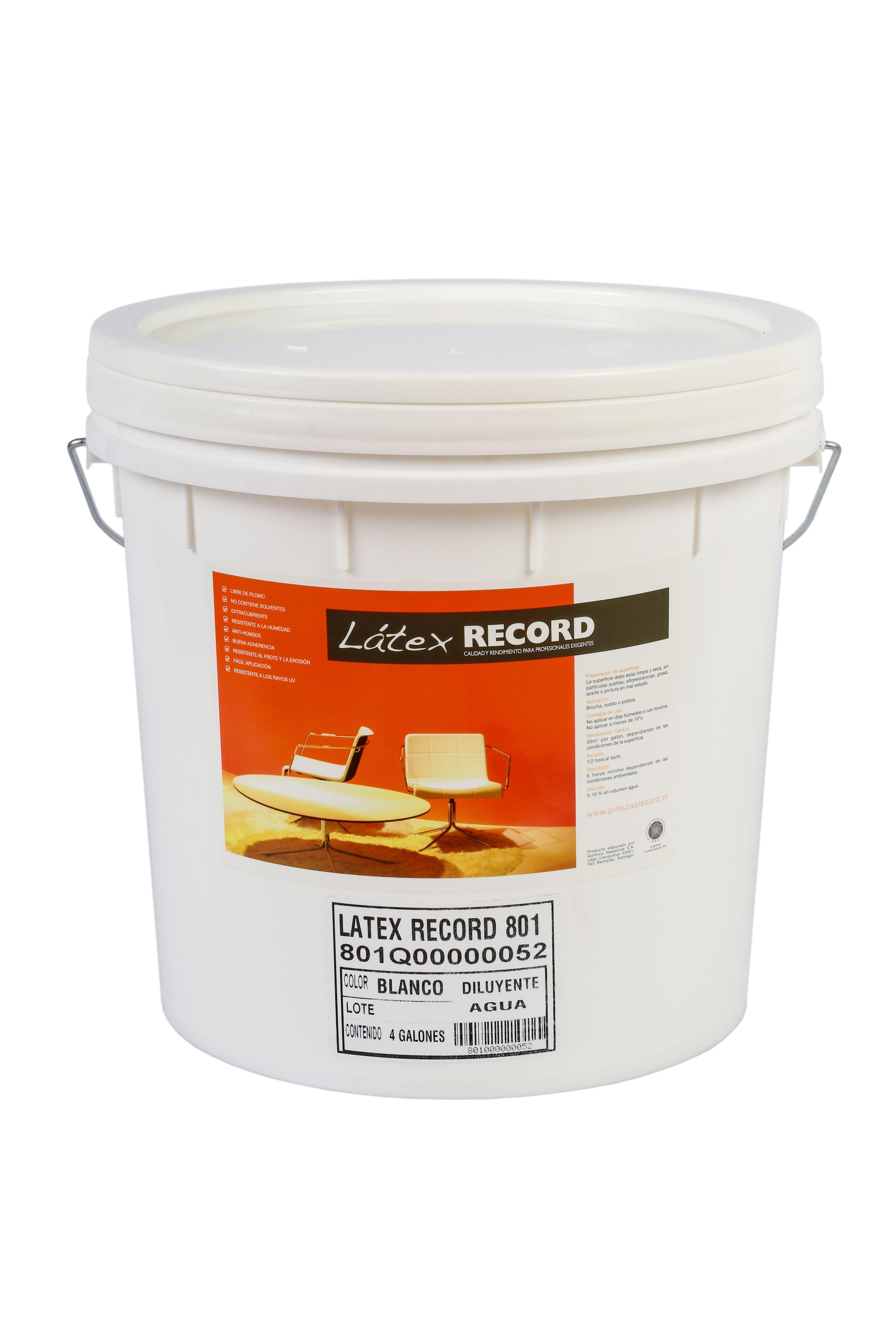 PINTURA LATEX BLANCO INTERIOR 801 RECORD BASE AGUA TINETA-0