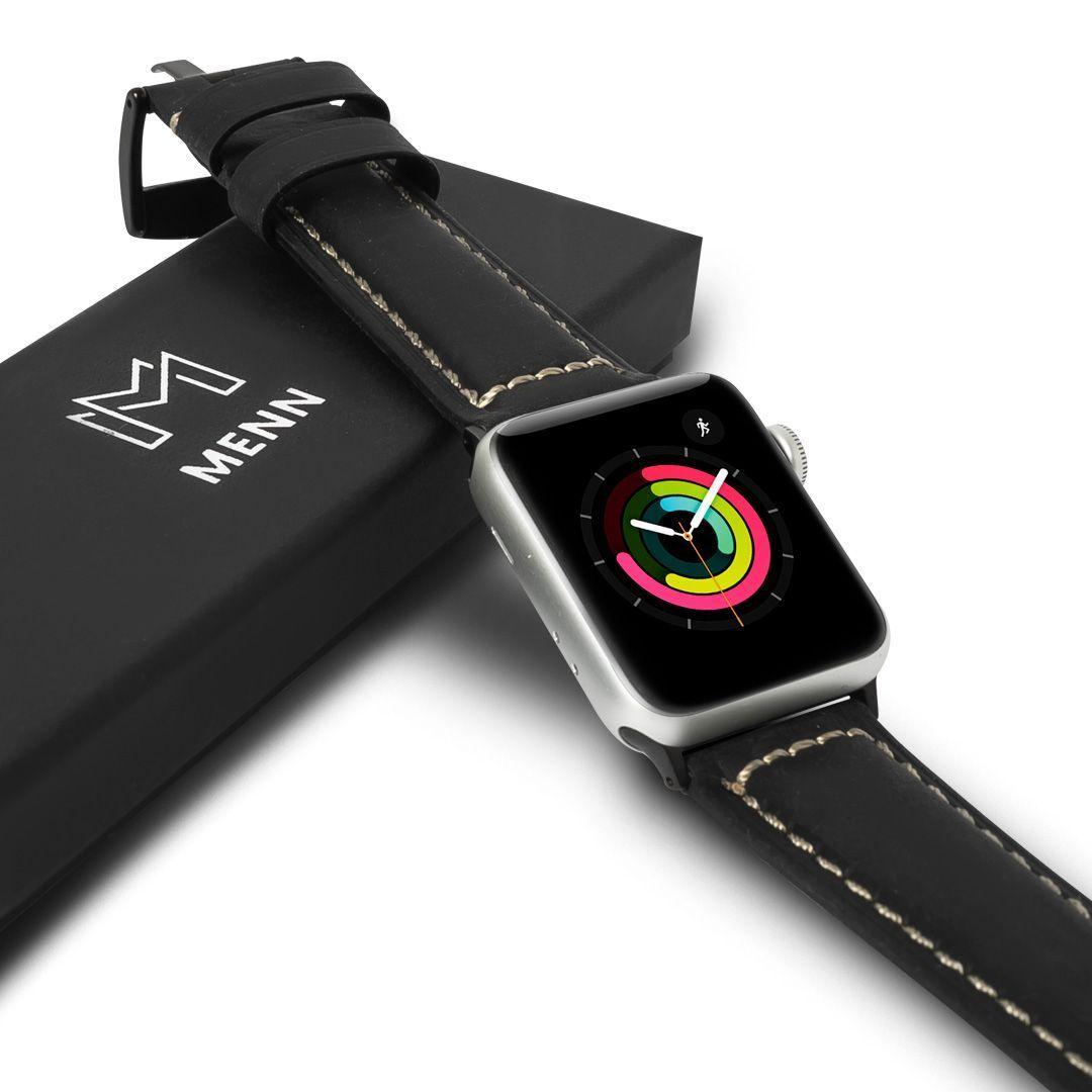 Correa De Cuero Para Apple Watch Correa De Lujo 100% Cuero-5