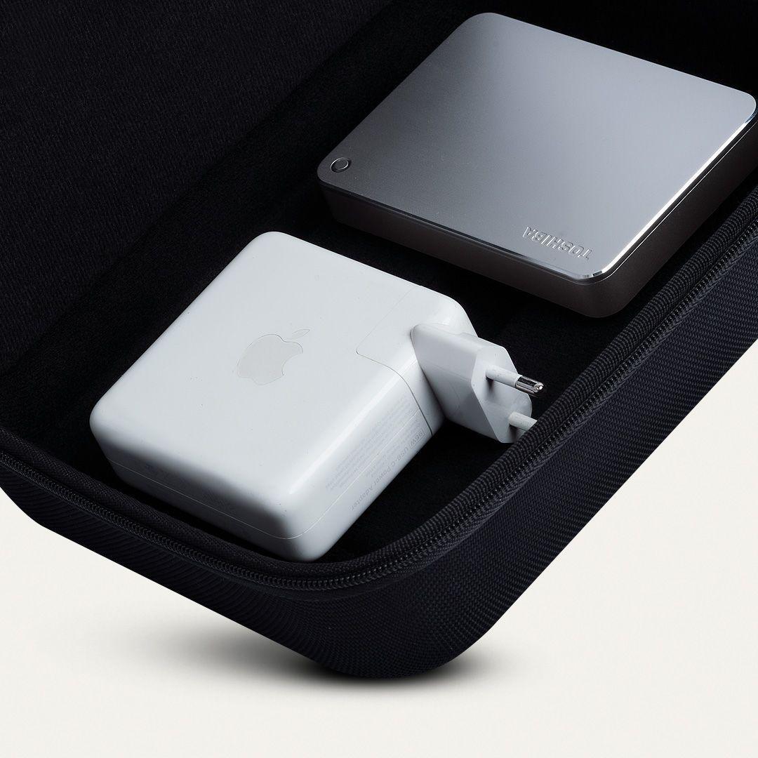 Bolso Organizador Para Cables Usb Case Rigido Protector-1