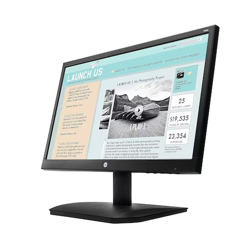 Monitor Led Hp V190 185 HD REACONDICIONADO-3