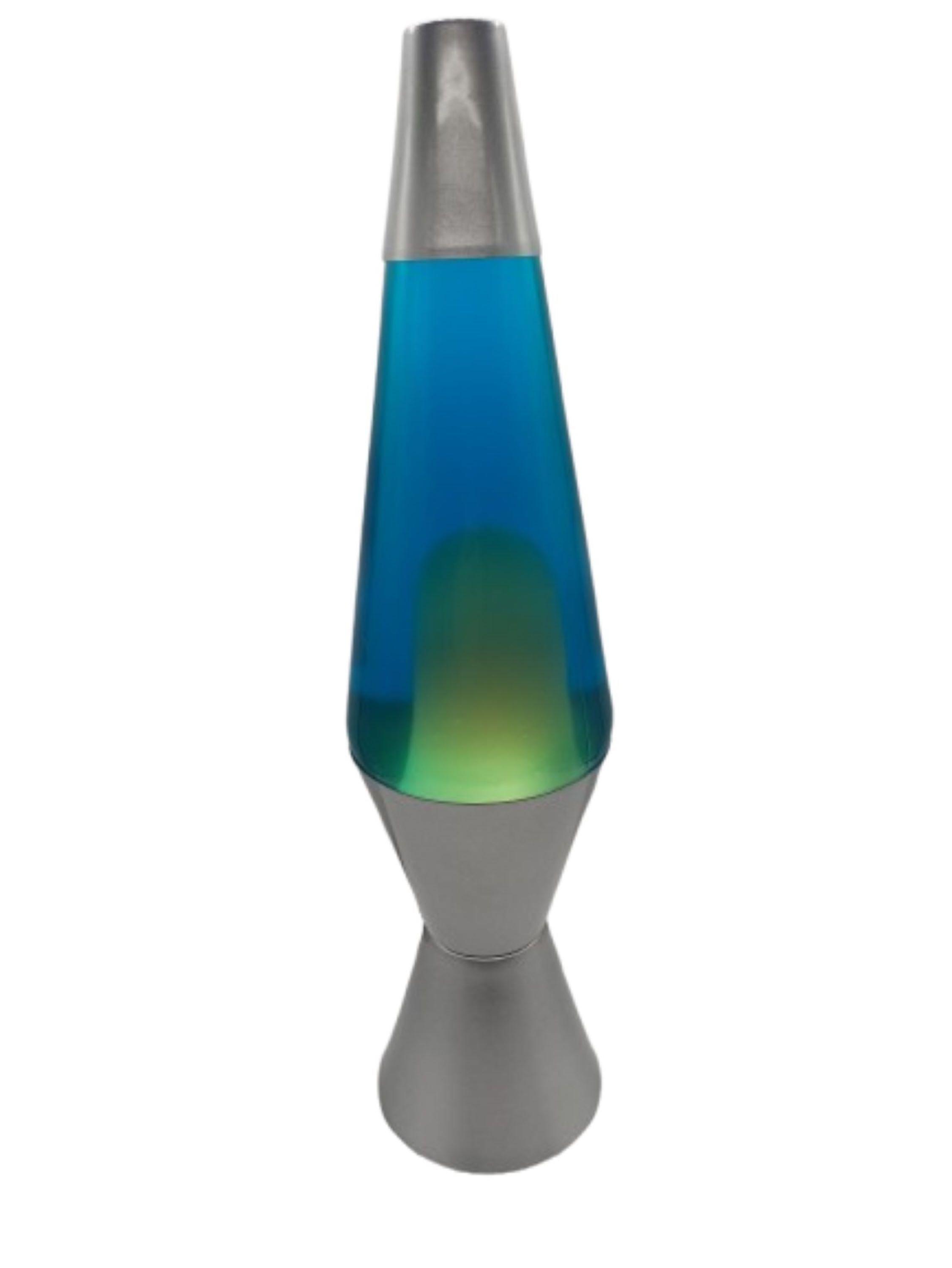 LAMPARA LAVA BLANCO AZUL (1802BA)-0