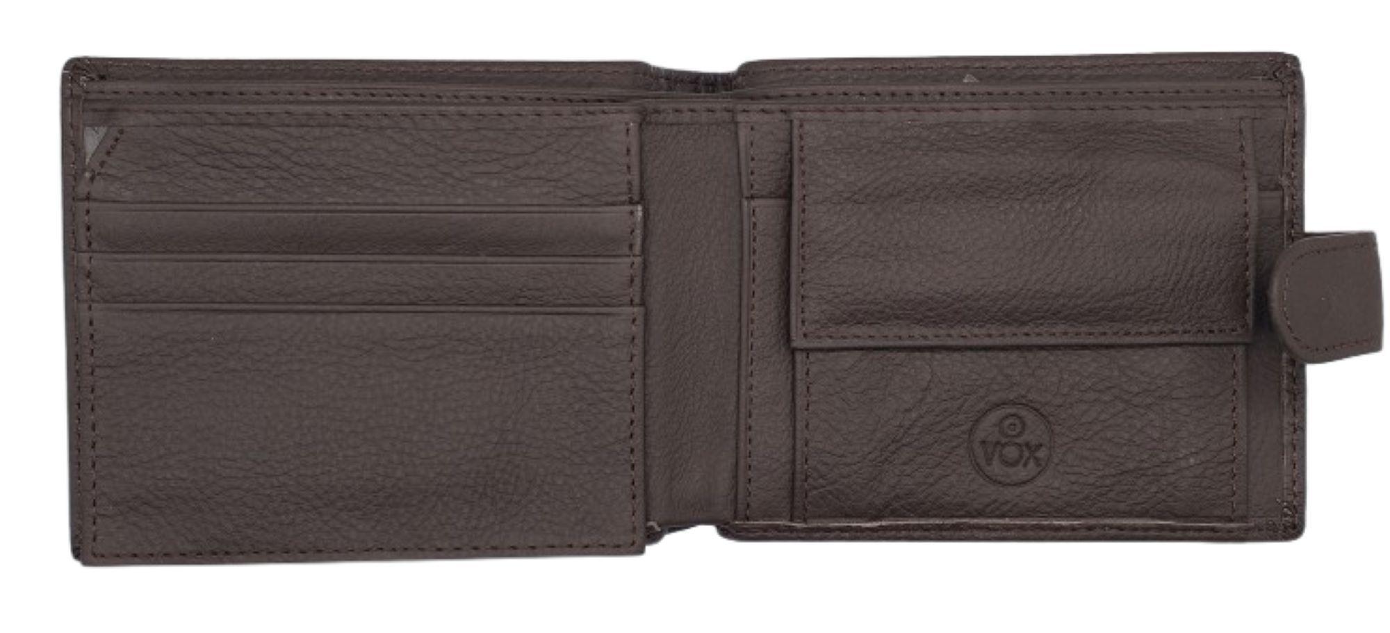 BILLETERA  CUERO CAFE CON BROCHE VOX (68386C)-1