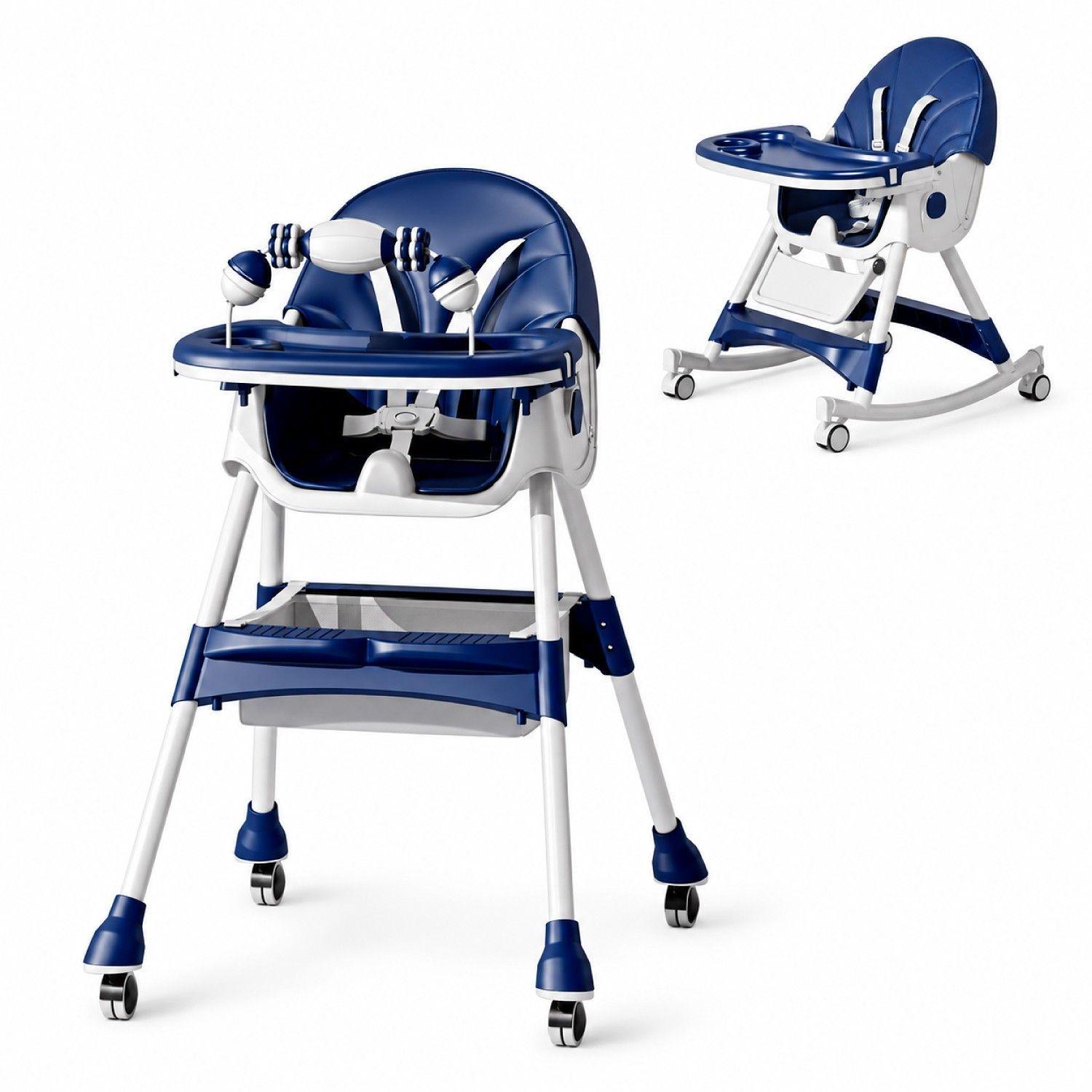 Silla Comer Bebe Doble Altura Safe Baby Mecedora Reclinable-0