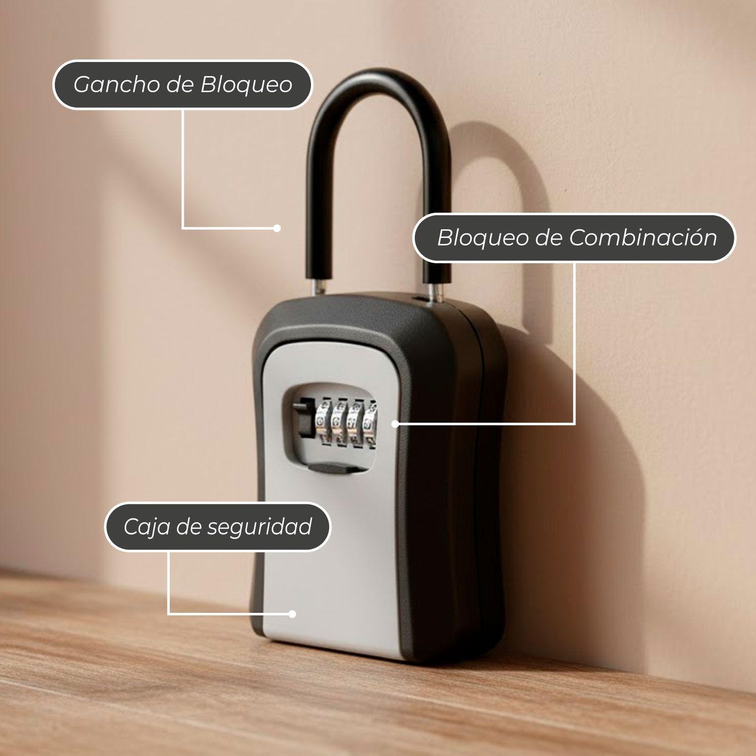 Caja de Seguridad para Llaves con Clave 4 Dígitos-4