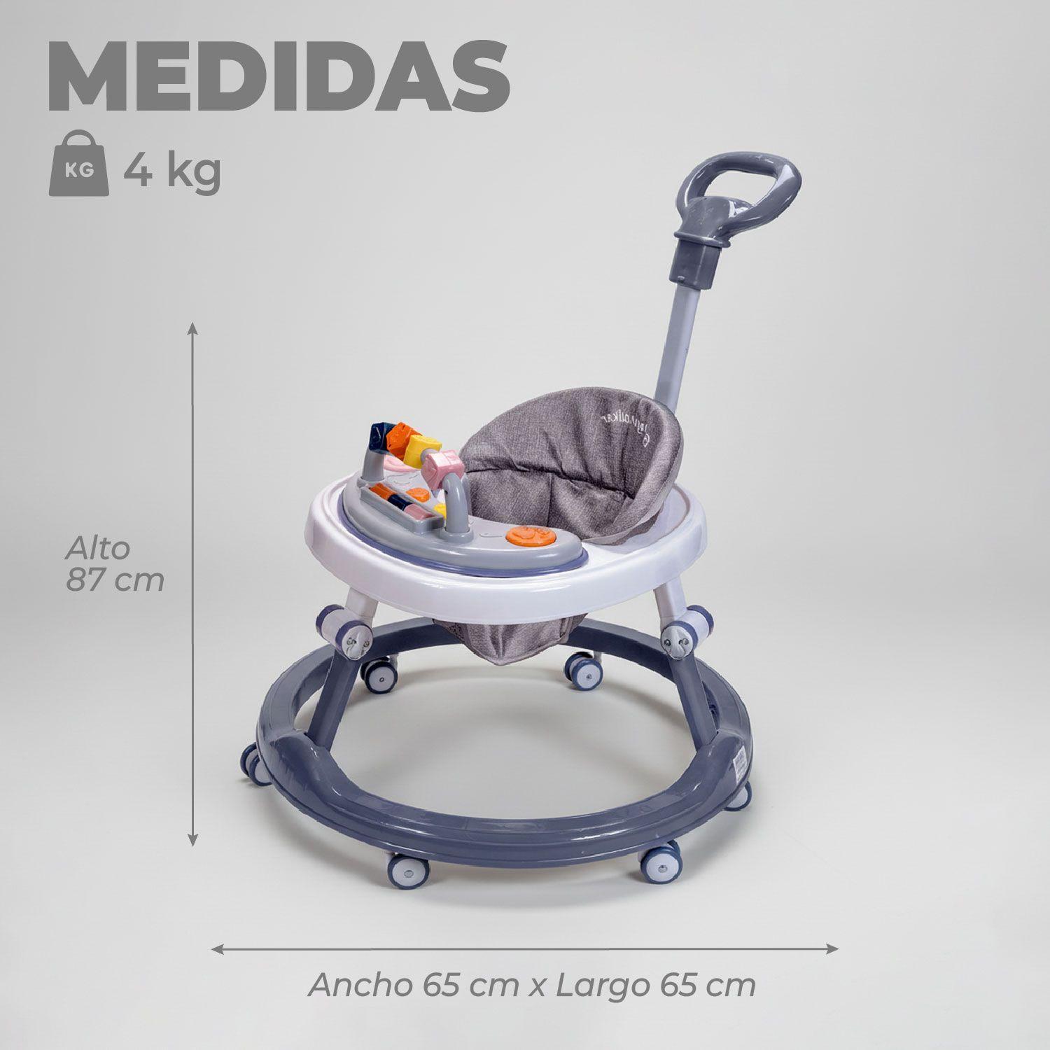 Andador Caminadora Bebe Plegable Folding Circle Con Sonido-2