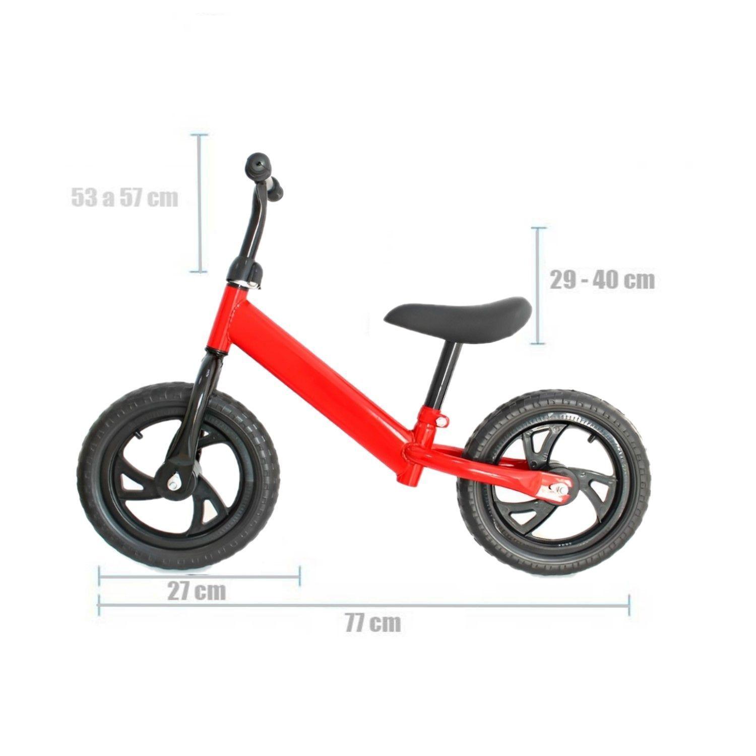 Bicicleta de Entrenamiento y Aprendizaje Roja-2