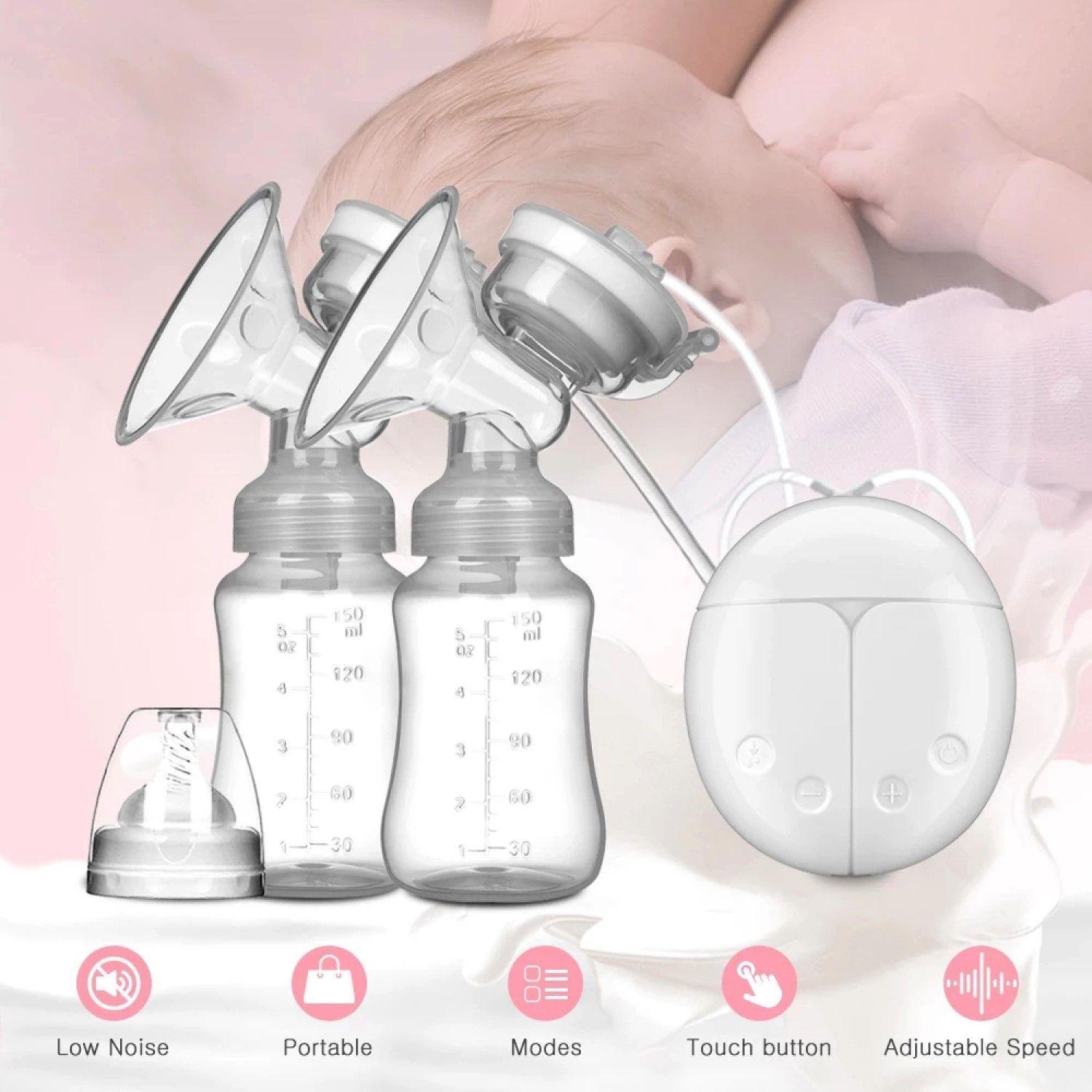 Saca Leche Extractor Electrico Maternal Doble Bomba-3