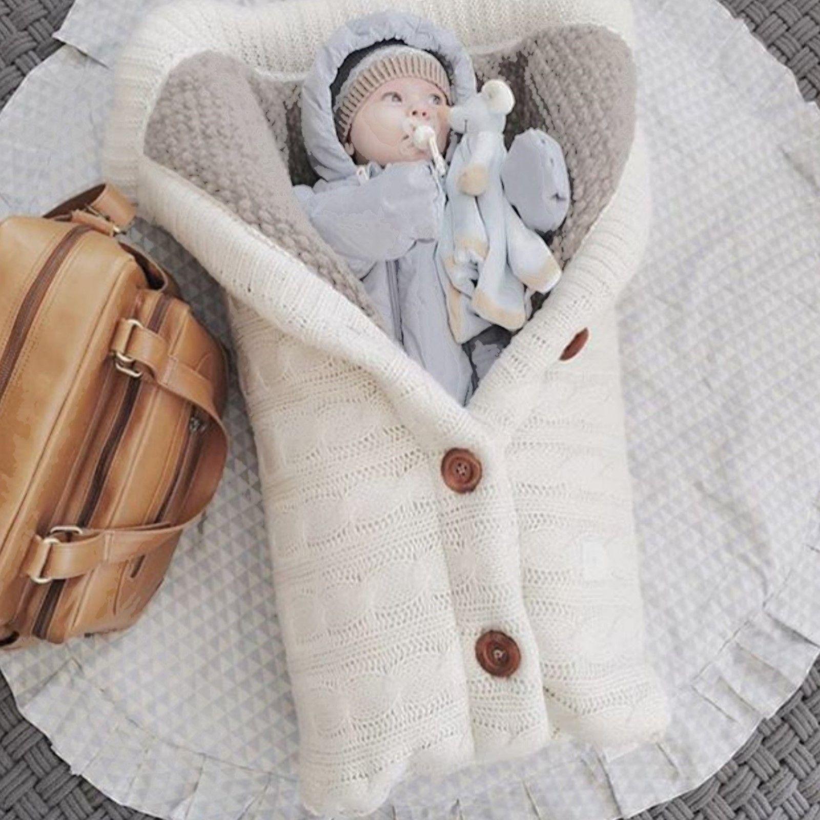 Saco De Dormir Manta para Bebe Recién Nacido Ultrasuave-6