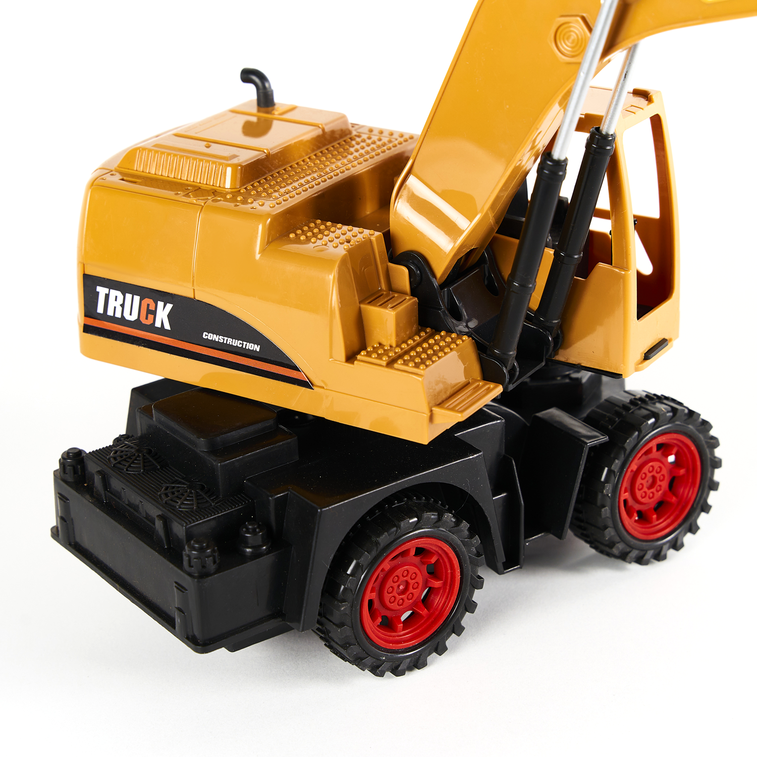 Camión Excavadora con Luces, Sonido y Batería Recargable-2