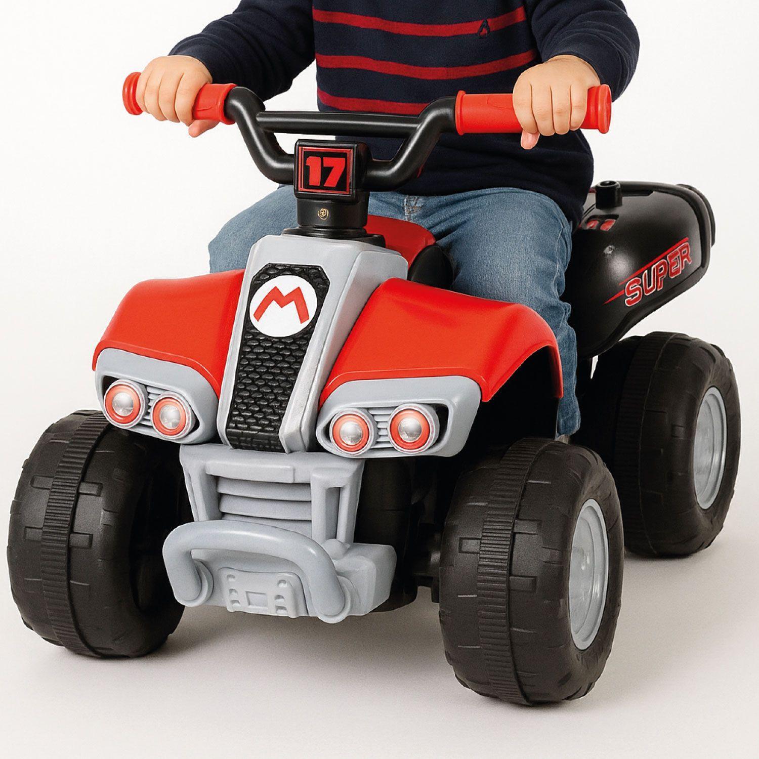 Moto Niños Cuatrimoto Eléctrica Estilo Mario Kart-4
