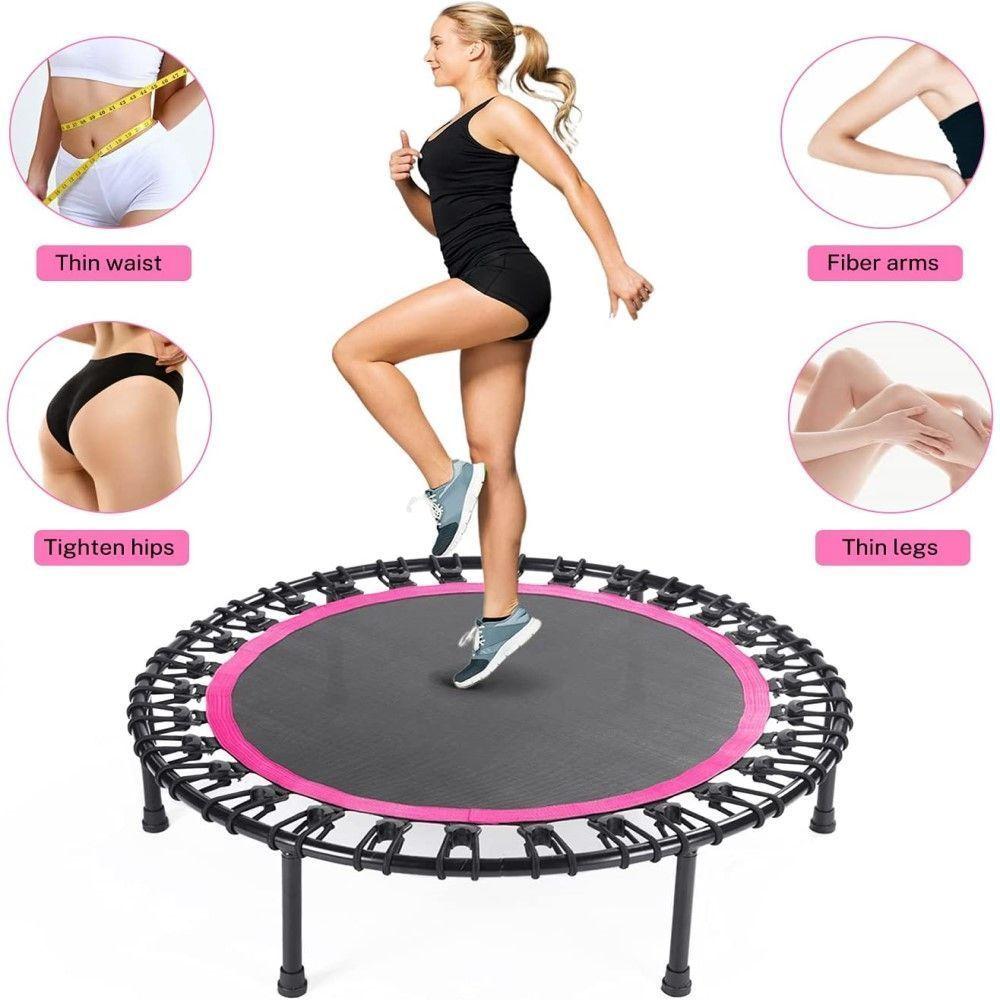Trampolin con soporte en T 100 cms., saltarina, Power Jump-2