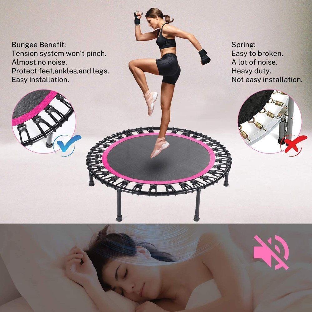 Trampolin con soporte en T 100 cms., saltarina, Power Jump-4