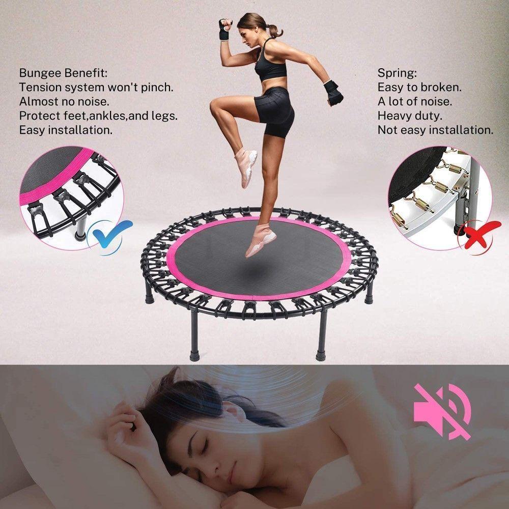Trampolin con soporte en T 100 cms., saltarina, Power Jump-4