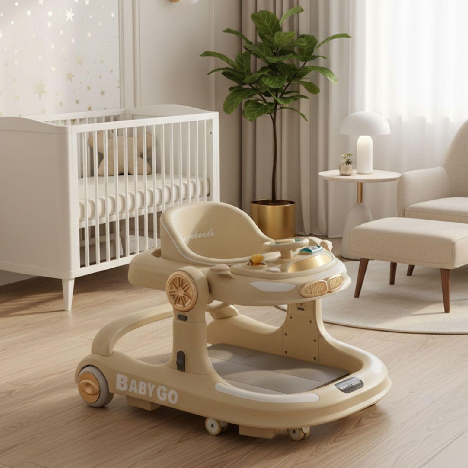 Andador Caminadora Autito Musical Bebe Anticaida Apoya Pies-4