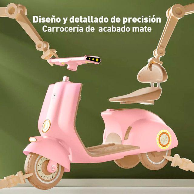 Moto eléctrica de niña Vespa-5