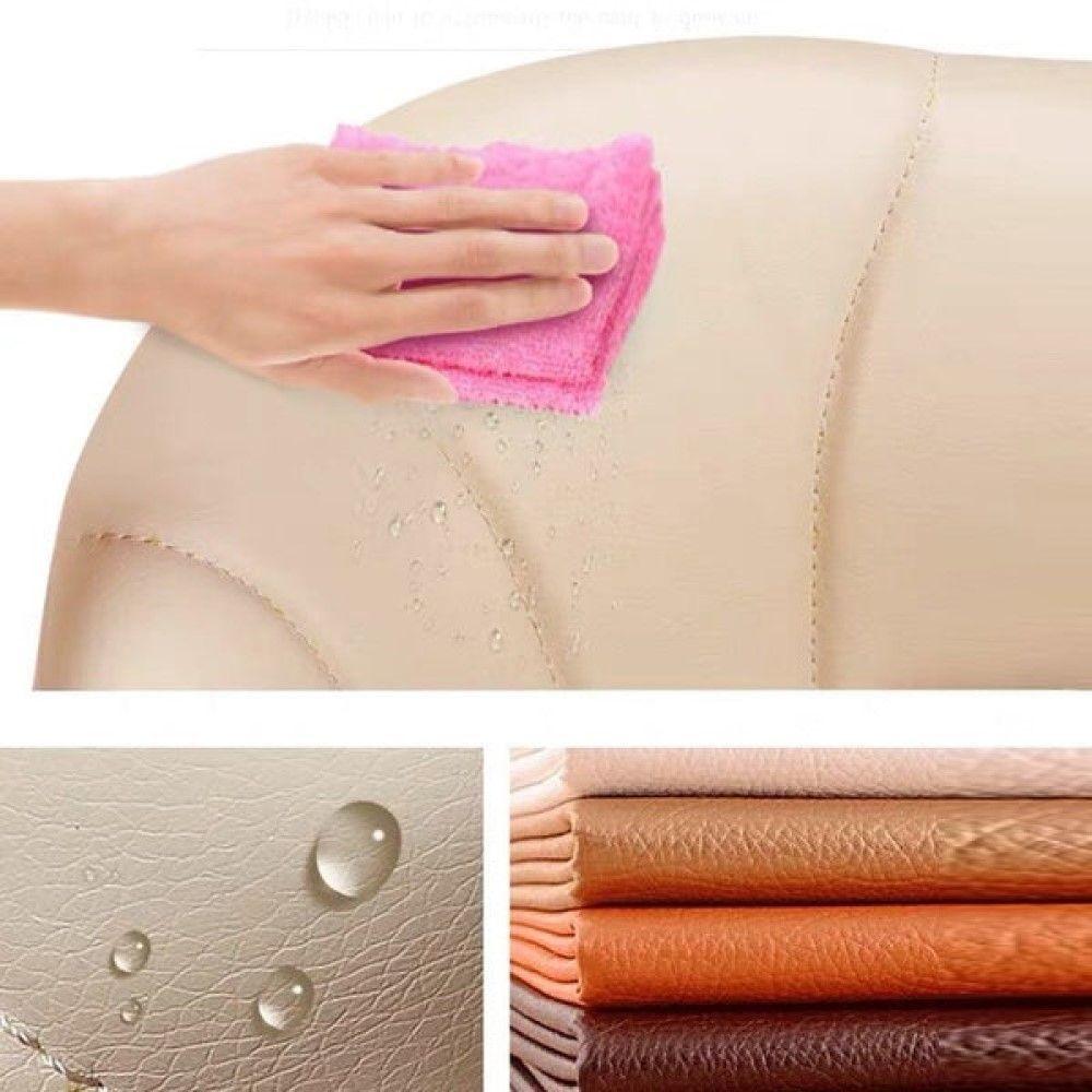 Silla De Comer Bebe Regulable Eco Cuero Beige-3