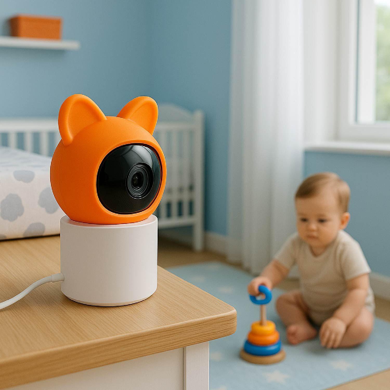 Camara Bebe Vision Nocturna Lcd 4.3"-4