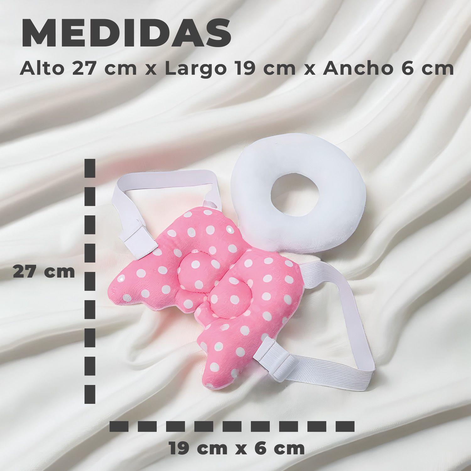Mochila Protectora Cabeza Bebes Cojin Antigolpes Angelito-3