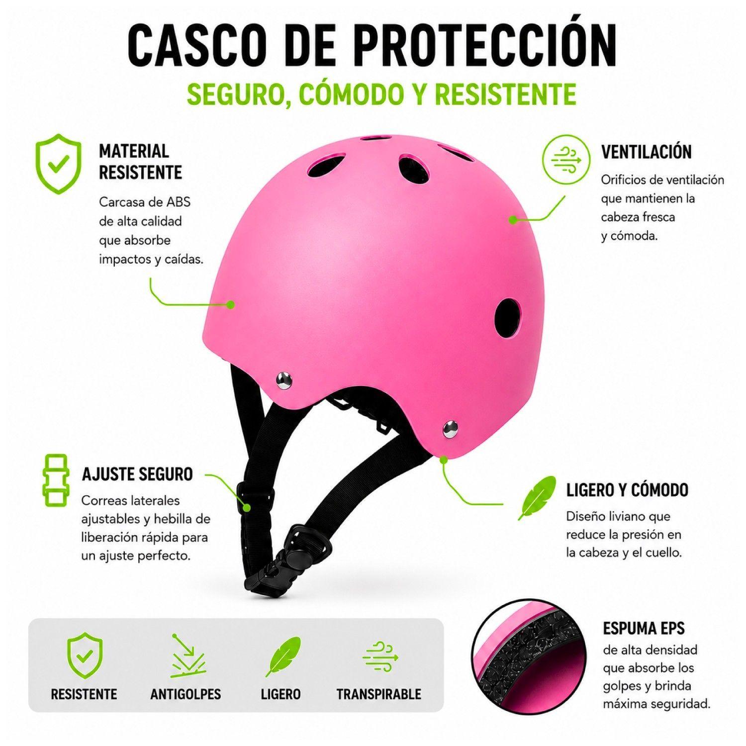 Casco Bicicleta Infantil Ajustable Seguridad-3