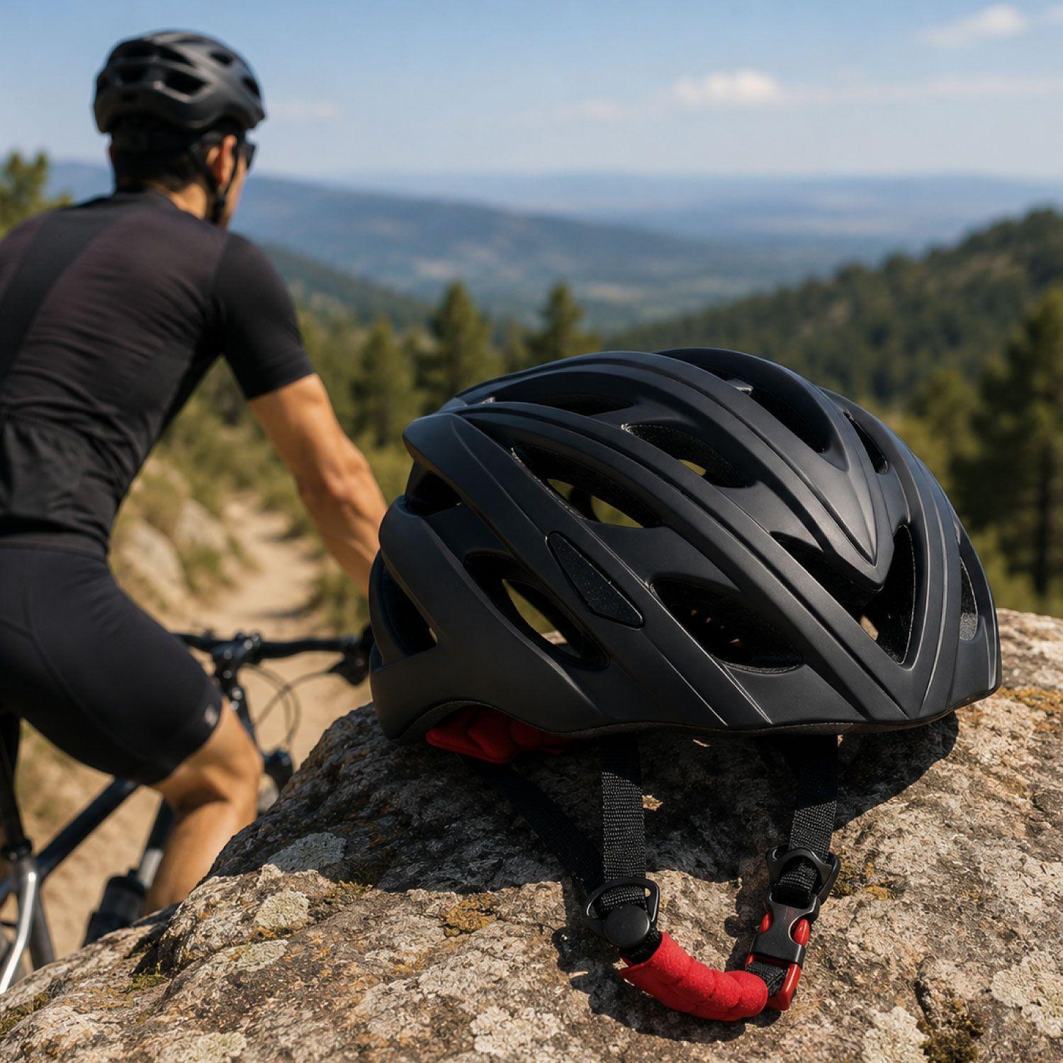 Casco Ajustable  Bicicleta 25 Cm Ruta Liviano-5