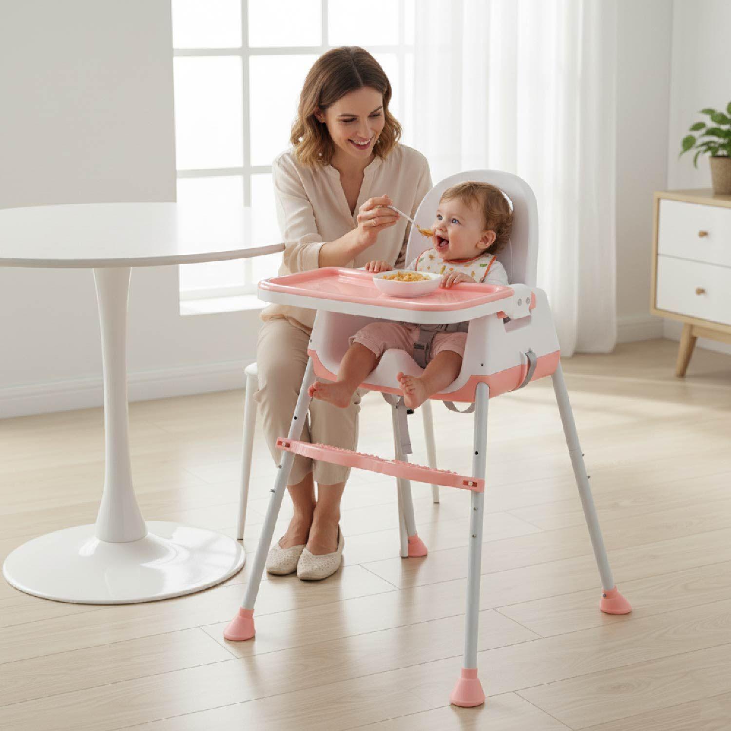 Silla Comer Bebe Altura Regulable Easy Travel -5