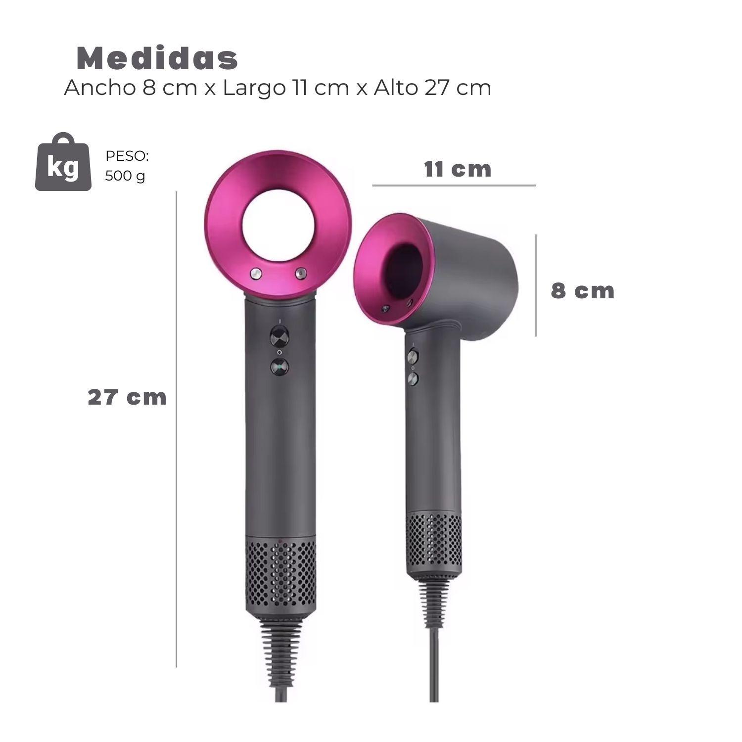Secador de Pelo Tipo Dyson Supersonic 5 accesorios Lila-2