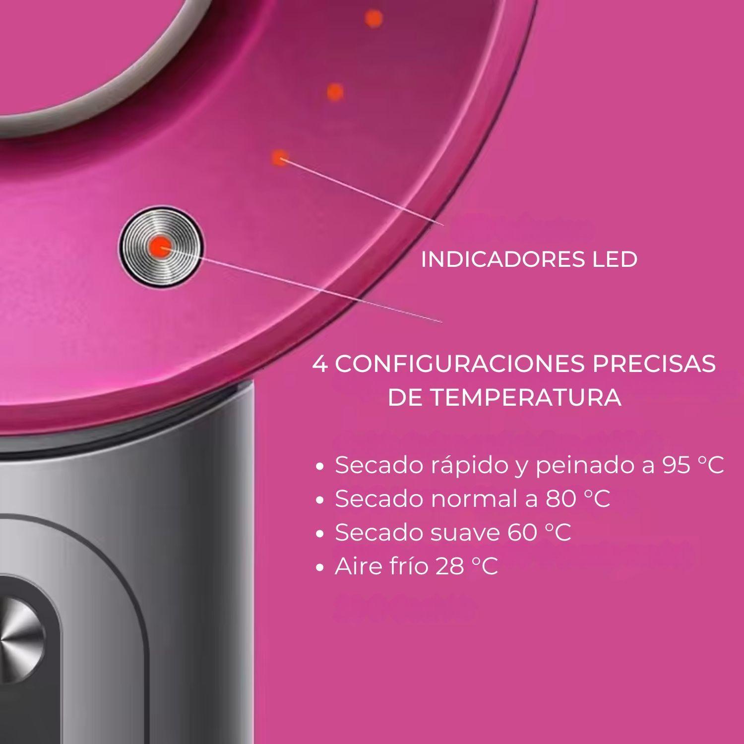 Secador de Pelo Tipo Dyson Supersonic 5 accesorios Lila-4