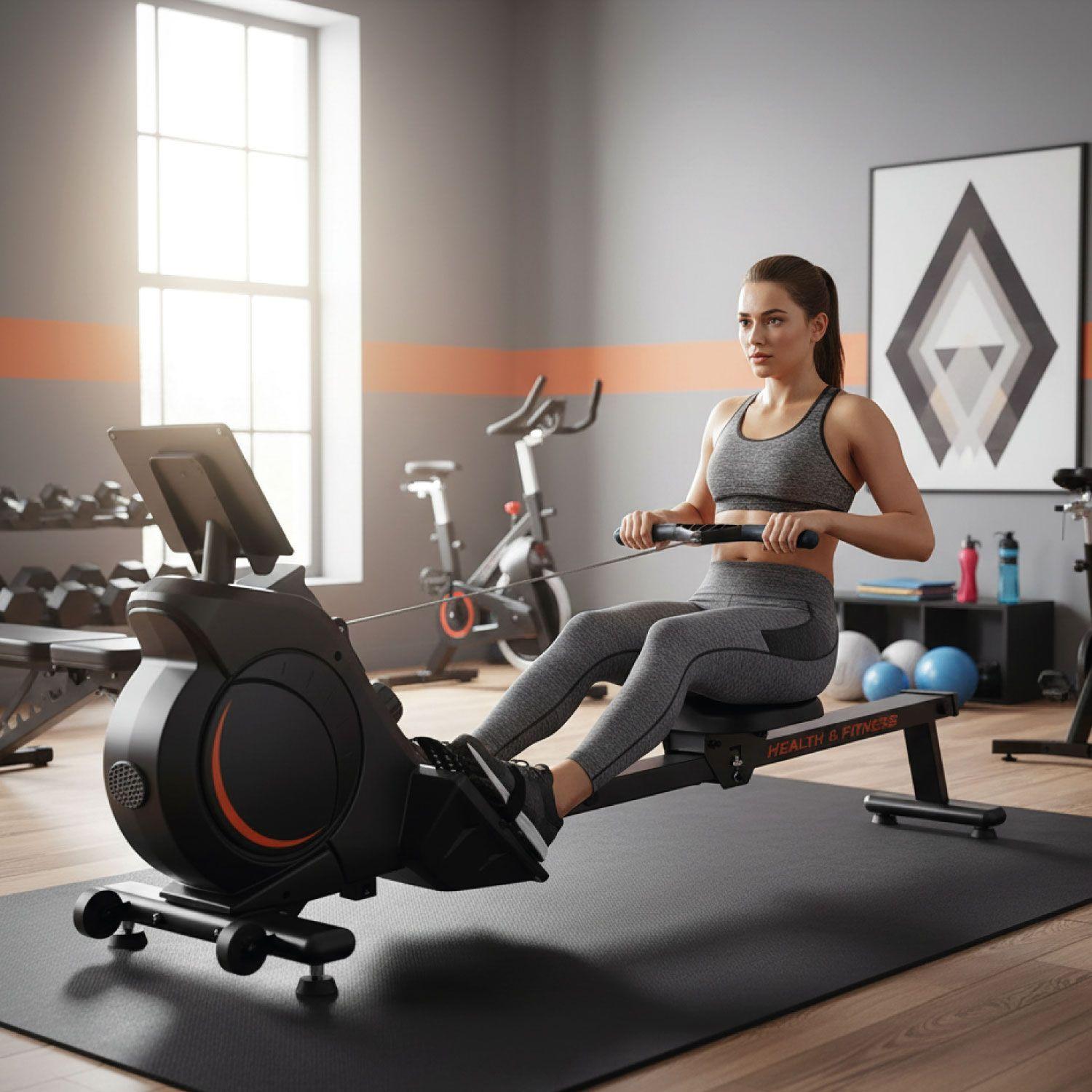 Maquina De Remo Bogadora Remadora Fitness H-181-3