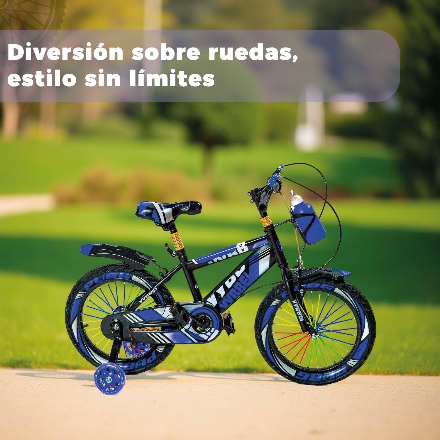 Bicicleta Niño Infantil Montain Bike MTB Con Ruedas Aro 12-3