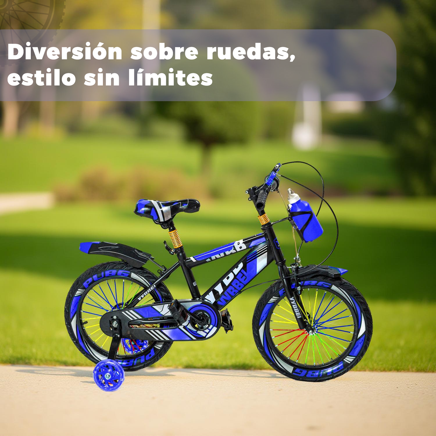 Bicicleta Niño Infantil Montain Bike MTB Con Ruedas Aro 12-4