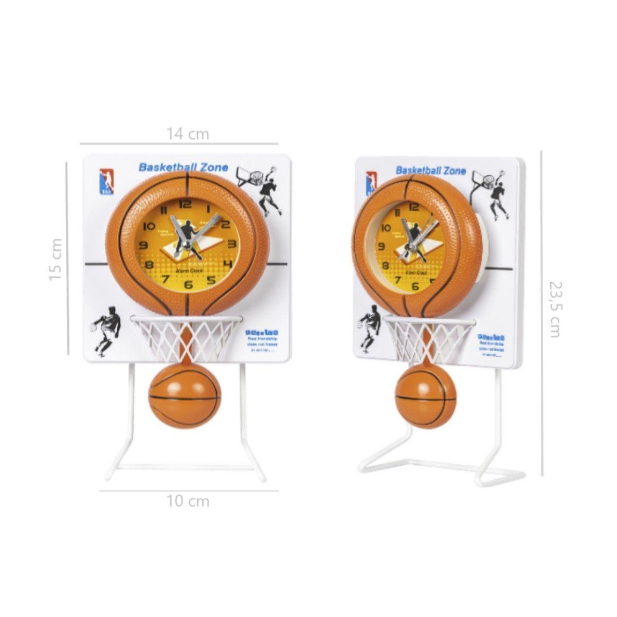 Reloj Despertador Inalámbrico Básquetbol-2